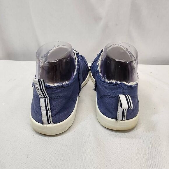 Vionic Pismo Women's 6 Casual Supportive Sneaker Navy Canvas Comfort - Picture 3 of 8